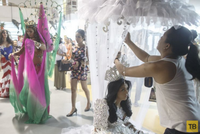 Miss International Queen 2014 - конкурс красоты для транссексуалов в Паттайе (10 фото)