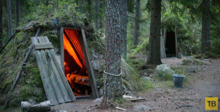 Лесной отель "Kolarbyn Eco-Lodge" в Швеции (19 фото)