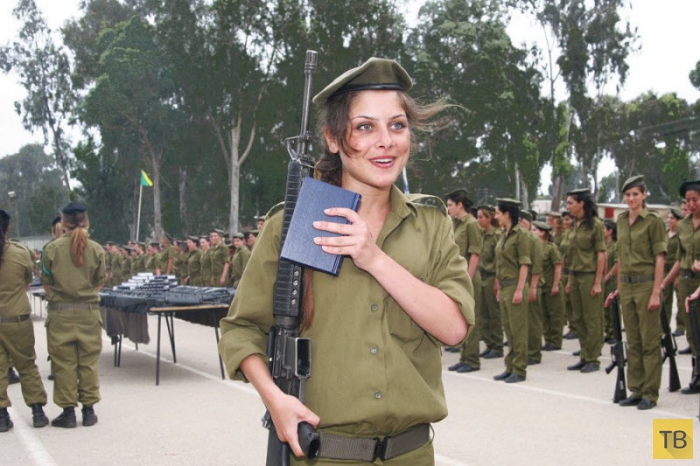 Начальная подготовка девушек Армии обороны Израиля 2007 (16 фото)