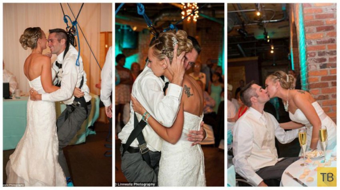 Инвалид удивил невесту, исполнив с ней свадебный танец без коляски (9 фото)