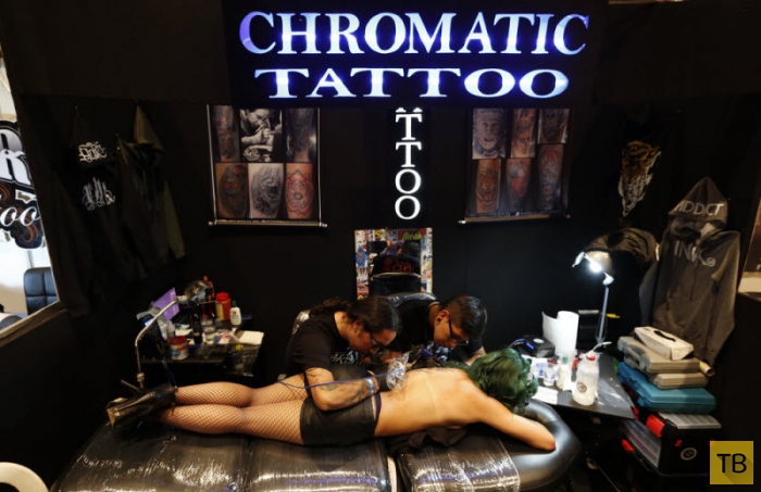 VIII международный съезд татуировщиков в Колумбии (10 фото)